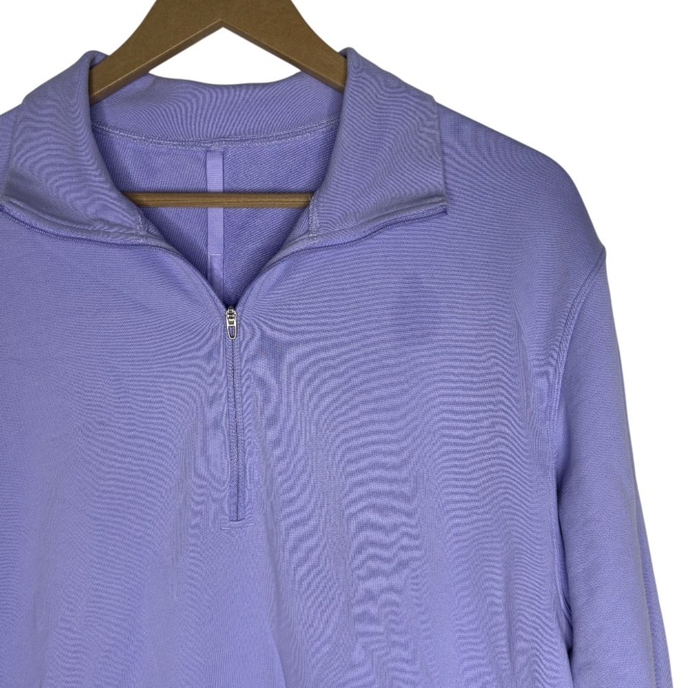 Lululemon Men’s ½ Zip Pullover Sweatshirt – Lavender Purple – Size Small - Picture 2 of 6